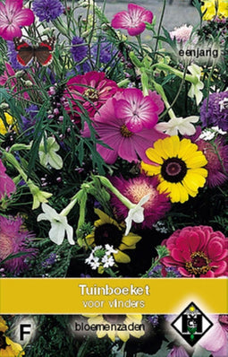 5 stuks Tuinboeket, mengsels voor vlinders