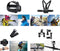 50-in-1 Set Geschikt voor GoPro Hero 12, 11, 10, 9, 8, 7, 6, 5, 4 - Action Camera Accessoires