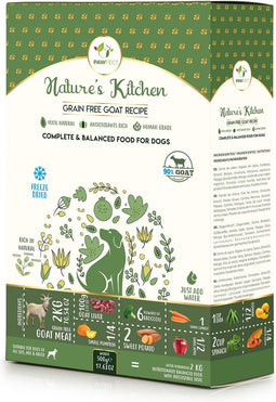 500 gr Pawfect freeze dried foods goat recipe hondenvoer