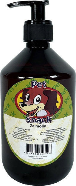 500 ml Petsnack zalmolie