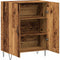 vidaXL - Dressoir - 69,5x34x90 - cm - bewerkt - hout - oud - houtkleurig
