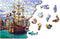 HOUTEN STAD Puzzel - Oude schepen in de haven.