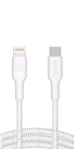 Surge USB-C naar Lightning Oplaadkabel - 27W - 2 Meter - Wit