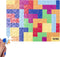 Tetris - beker & puzzelset - 100 stukjes - zwart