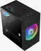 Aerocool Atomic v2 - Mini Tower Case - Mesh frontpaneel met ARGB ventilatoren - Zwart