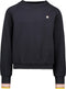Like Flo Meisjes Trui - Maat 152 - Luxe gestreepte lurex ribjes - Navy
