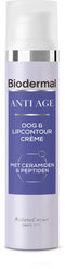 Biodermal Anti Age Oog- en Lipcontourcrème'- oogcreme - verminderd diepe rimpels, wallen en donkere kringen rondom de ogen en lippen - 15ml