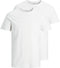 JACK&JONES ADDITIONALS JACBASIC - T-shirt - Korte mouwen - Regular fit - Maat L (2 stuks)