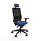 Bureaustoel Piqueras y Crespo 3D066N2 Marineblauw