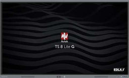 Avtek International TS 8 Lite G 75 - Interactief flatscreen 75" 4K LED Wifi - Zwart