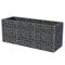 vidaXL - Gabion - plantenbak - verhoogd - 270x90x100 - cm - staal