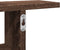 vidaXL - Wandschappen - 2 - st - 38x12x38 - cm - bewerkt - hout - bruin - eikenkleurig