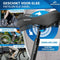 NEXTCOVER® Fietslampjes LED Set 80 Lux Pro - Fietsverlichting - LightSense sensor - Zwart (set van 2)