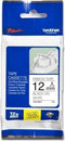 Brother TZE-R231 - P-TOUCH RIBBON TAPE - 12MM X 4M - zwart op wit
