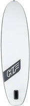 Bestway Hydro Force White Cap - SUP Board Set met Zitje en Voetsteun - 305 cm x 84 cm x 12 cm
