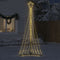 vidaXL LED-kerstboom 447 LEDs 250 cm warmwit
