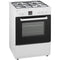 Etna FGV561WIT - Gas/Electro Fornuis - 4 Kookzones 65L Oven - Wit