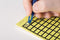 HellermannTyton 598-92527 - Kabeletiket Helasign - 38 x 11 mm - Geel (2 stuks)