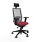 Bureaustoel met hoofdsteun Piqueras y Crespo 2D066G1 Kastanjebruin