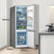 Midea MERB276FGE02A - Koel-vriescombinatie - 270 l - Roestvrijstaal