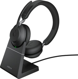 Jabra Evolve2 65 UC - Bluetooth Headset - Draadloos tot 30m - Zwart