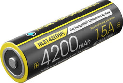 Nitecore NL2142LTHPi - Oplaadbare 21700 Li-Ion batterij 4200mAh - Bestand tegen -40°C