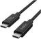 Belkin INZ004BT2MBK - USB-C naar USB-C kabel - 240 W opladen 20 Gbit/s gegevensoverdracht - Zwart