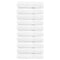 vidaXL - Handdoeken - SOLUND - 10 - st - 600 - g/m² - 50x100 - cm - wiit