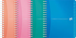 Adresboek Oxford MyColours A6 80vel lijn assorti