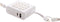 Xd Collection Powerbank Met Draadloze Oplader 7,2 Cm Abs Wit