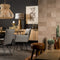 WallArt - 32 - st - Tegel - Argyle - leer - grijstaupe