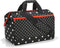 Reisenthel Allrounder L Pocket - Reistas - 32L - 9 vakken - Mixed Dots Zwart/Wit/Oranje