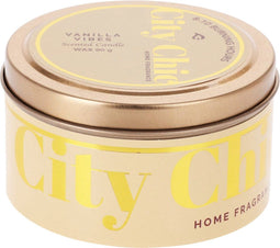 Home & Styling Geurkaars - 8-10 uur - Ø8xH5cm - Vanilla Vibes