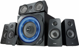 Trust GXT 658 - 5.1 Surround Gaming Headset - 90W RMS - Blauw LED