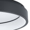 EGLO connect.z Marghera-Z - Smart Plafondlamp - Instelbaar RGB & wit licht - Ø 60 cm - Zwart/Wit