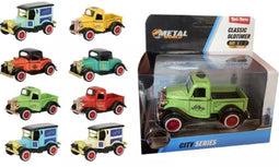 Kidsfun - Set van 18 metal auto oldtimers (1920s) (18 stuks)