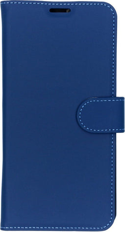 Accezz Hoesje Geschikt voor OnePlus 7 Pro Hoesje Met Pasjeshouder - Accezz Wallet Softcase Bookcase - Donkerblauw