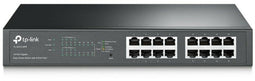 TP-Link TL-SG1016PE - Netwerkswitch - 16 Poorten - PoE