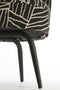 Light & Living Fauteuil Dieyda - Zwart/Wit