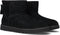 UGG Classic Mini Logo ZIP Enkellaars - Sheepskin voering - Black - Maat 37