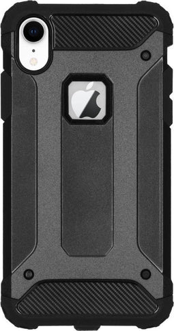 iMoshion Hoesje Geschikt voor iPhone Xr Hoesje - iMoshion Rugged Xtreme Backcover - Zwart