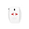 Skross MUV USB AC65PD - Reisadapter - 2 USB-poorten 65W PD - Wit