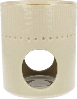 Scentchips® Fossil - Waxbrander - Geurbrander - Amberblokjes Brander - Oliebrander - Wax Melts Brander - Aromabrander - Ook Geschikt Voor Essentiële Oliën - Geurolie - Waxmelts - Zandkleurig