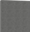 vidaXL - Hoofdbord - Simpel - Ontwerp - Lichtgrijs - 80 - cm - Corduroy - Stof