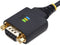 Startech.com 2m USB naar Null Modem Adapter - FTDI USB-A naar DB9 RS232 - ESD Bescherming - Zwart