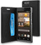 Muvit Huawei Ascend G6 - Folio Case - Bescherming tegen krassen en stoten - Zwart