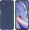iMoshion Hoesje Geschikt voor Oppo Reno4 Z 5G Hoesje Siliconen - iMoshion Color Backcover - Donkerblauw