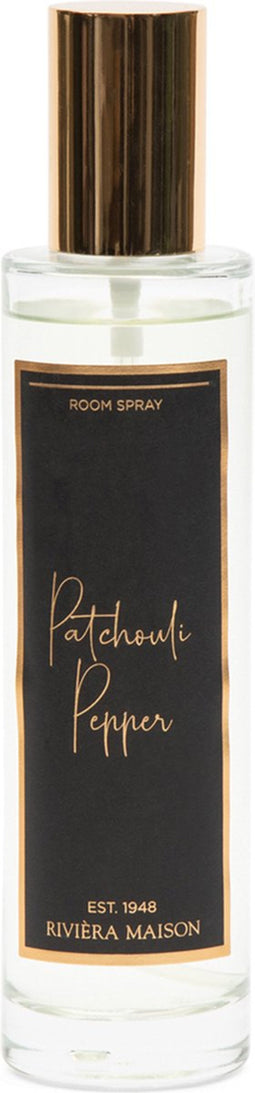 Riviera Maison Roomspray - RM Patchouli Pepper Room Spray - Zwart