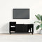 vidaXL - Tv-kast - Zwart - Eiken - 100x35x55 - cm - Engineered - Wood