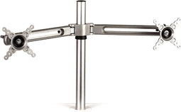 Fellowes Dual Monitor Arm - Bureaumount - Verstelbare hoogte voor 2x 27" schermen - Max. 12kg